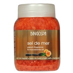 BINGOSPA Sel de Mer Brzoskwinia i olej makadamia  1350 g